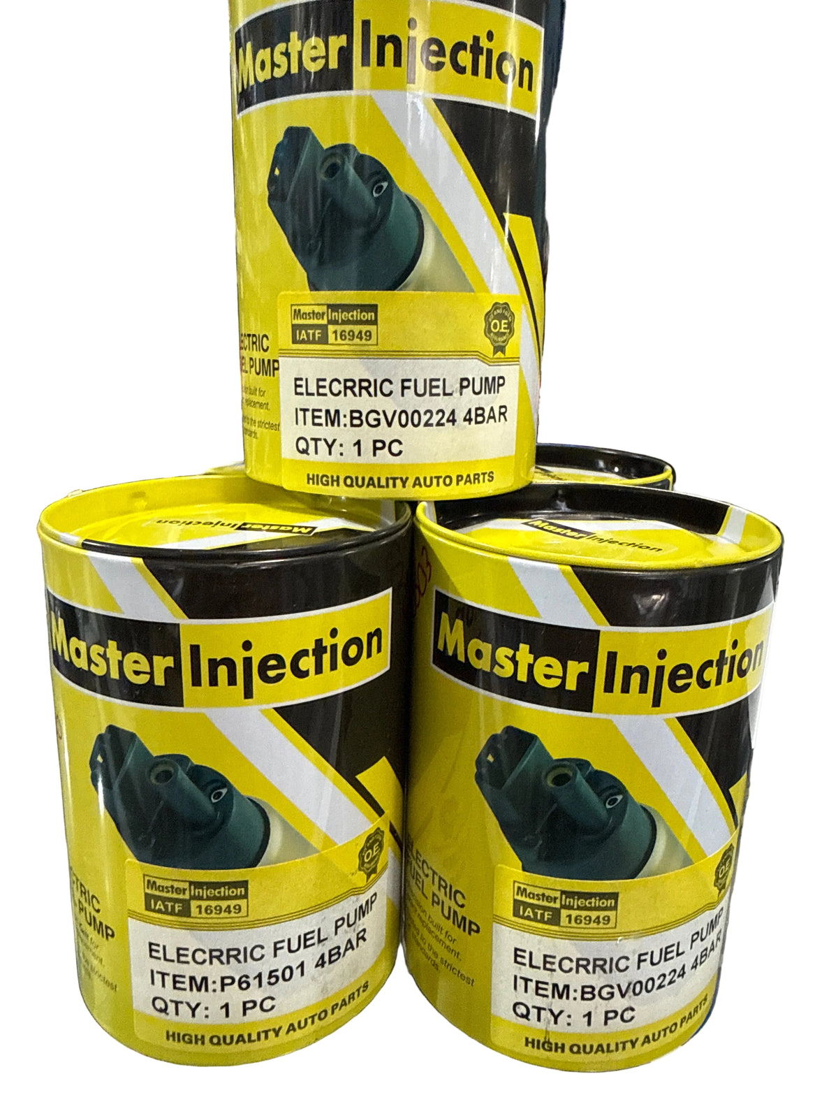 *H4-07* BOMBA COMBUSTIBLE MASTER E2068 P61501 4BAR 6 CILINDROS