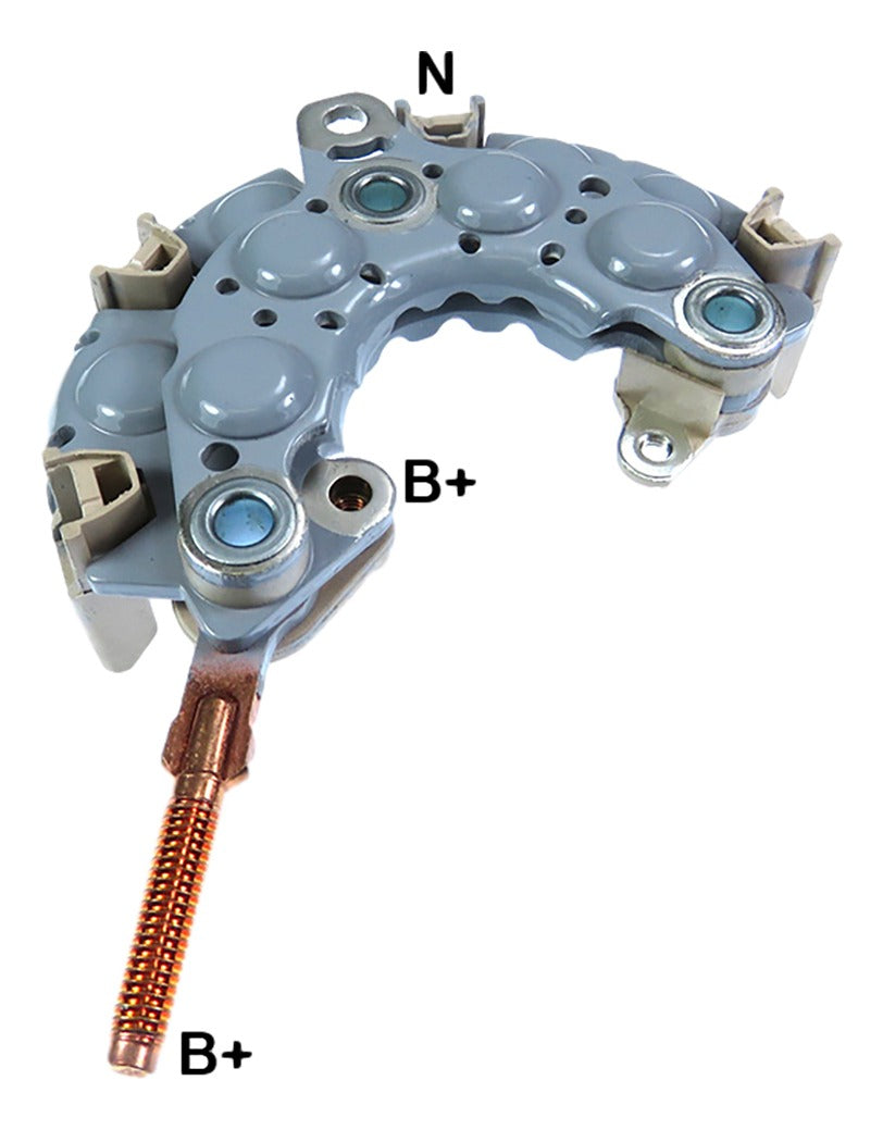 *E6-08* INR502-Q PLACA DE DIODO (HARFON) TOYOTA 70MP/75MP 100MM 6-40A