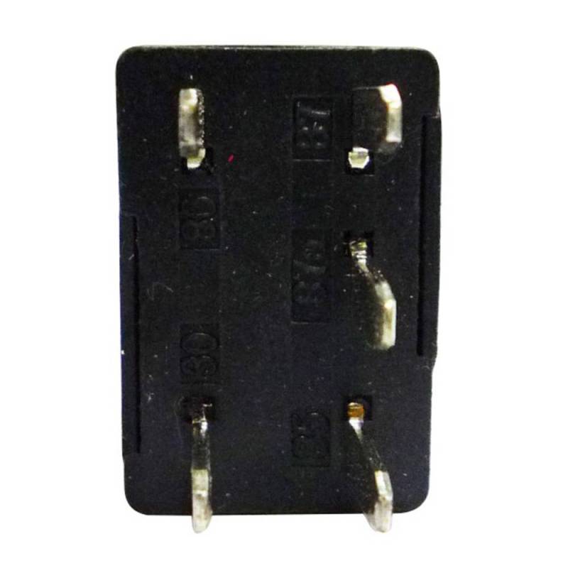 *S8-03* RELAY 5 PINES UNIVERSAL - PATAS FINAS CUADRADO GRANDE 12V 40AMP