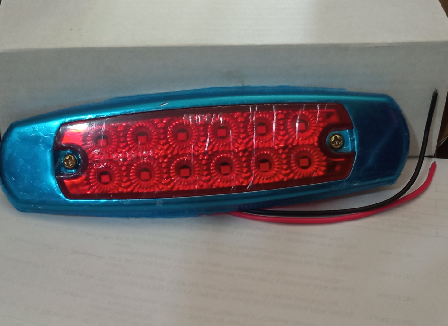 *J3* LUZ DE CORTESIA LED ROJO 12V Y 24V