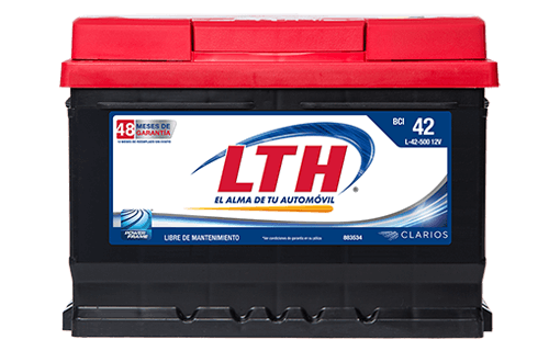 BATERIA LTH L-42-500 12V ACUMULADOR PARA VEHICULO LIVIANO (90A)