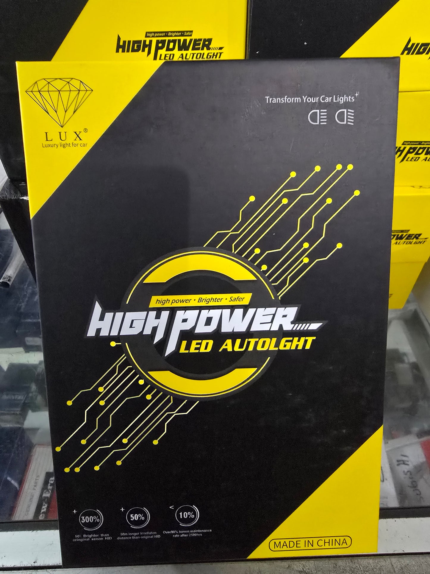 *L5* LED-H4-GL DE ALTA POTENCIA PARA COCHE PASAJERO VEHICULO COMERCIAL Y FURGONETA