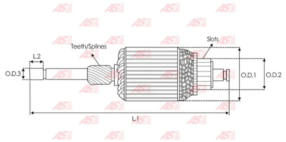 *M2-10* MASA HITACHI ISUZU (1979-2000) NISSAN (1981-1988) M068T TEX USA