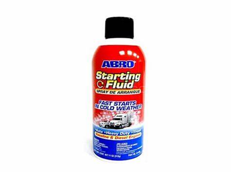 *R5* ABRO STARTING FLUID LÍQUIDO DE ARRANQUE PARA EL CUIDADO DEL AUTOMÓVIL