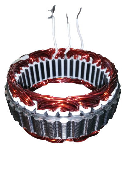 *J2* EST-4931 ESTATOR 4D65; MITSUBISHI L200, L300 2.5L, MONTERO 2.5, SPORTERO 4X2, HYUNDAI H100, GALLOPER-TERRACAN 4D56, 4D65, CANTER 1982-96 / 70A 12V