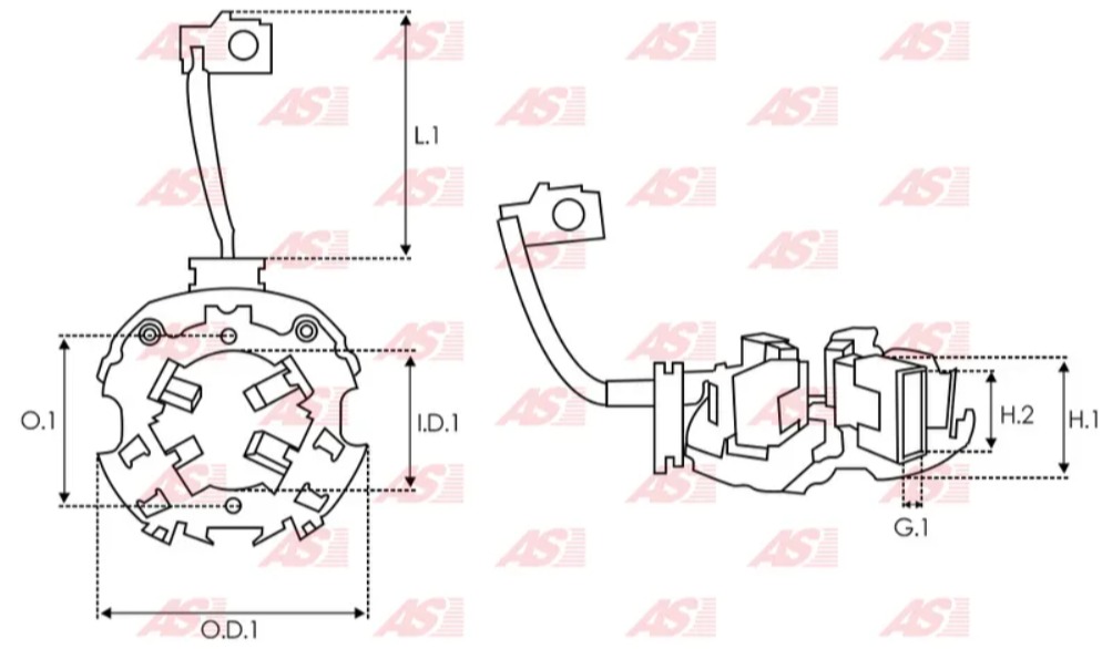 *E3-05* PORTACARBON NISSAN D21 2.4L, SENTRA SBH- 0733 GENUINE
