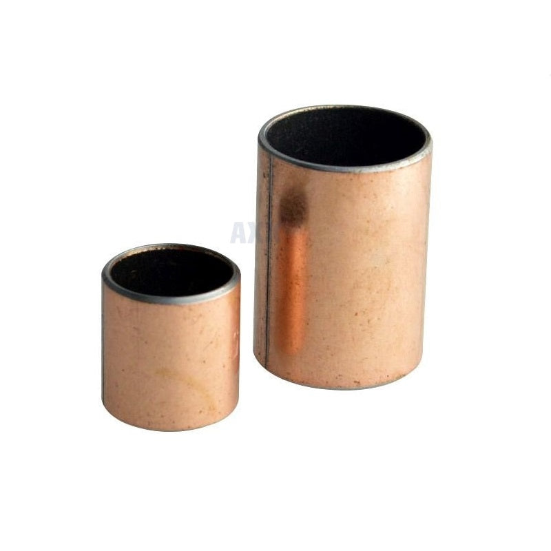4 Piezas Casquillo Cojinete Metal Autolubricante - 10x10x8 Mm, Plateado, Para Mecánica