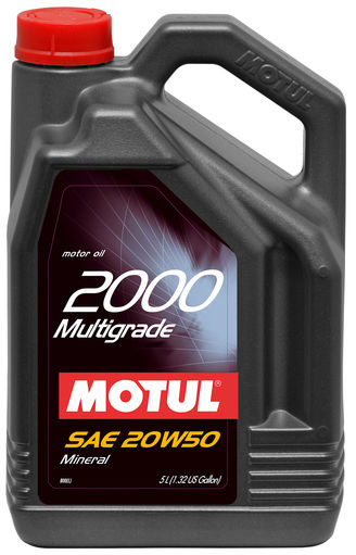 MOTUL 2000 20W 50 PROTECT 5 LTS (GARRAFA)