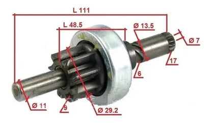 *D4-09* BENDIX HONDA CRV 2.4L 2002-11 2.0L 2.4L LARGO
