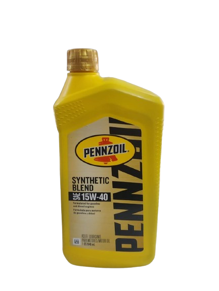 PENNZOIL SYNTHETIC BLEND SAE 15W-40 ACEITE DE MOTOR - 1 QT