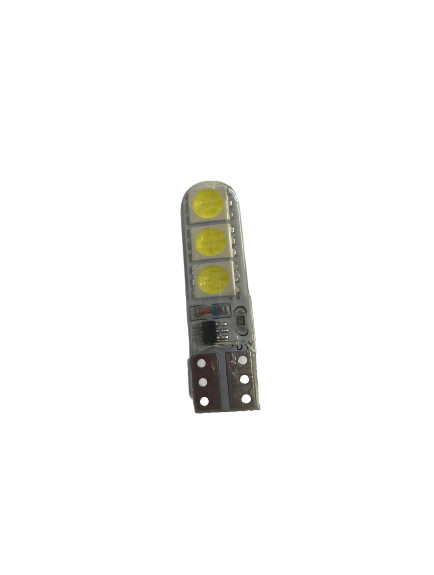 *S14* BUFIA O BOMBILLO DE ACHITA LED T10 CLARA CON FLASHEO