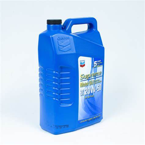 CHEVRON® SUPREME 20W-50 GARRAFA ACEITE PARA MOTOR A (GASOLINA