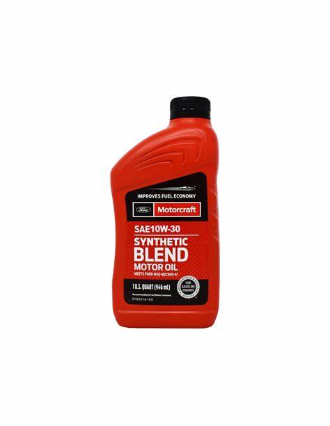 FORD® MOTORCRAFT® 10W-30 ACEITE DE MOTOR GASOLINA - SYNTHETIC BLEND- 1 QT