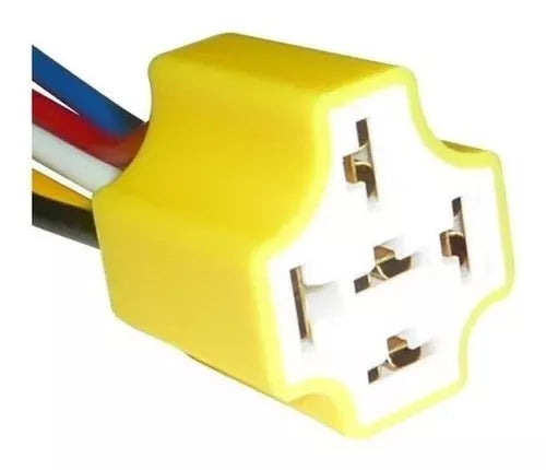 *L2* CONECTOR CERAMICO PARA RELAY 4 Y 5 PINES SOC-3132