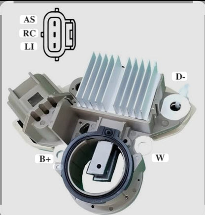 *S6-17*REGULADOR 12V FORD ESCAPE 2.3/3 EDGE V6 REG-7310-R