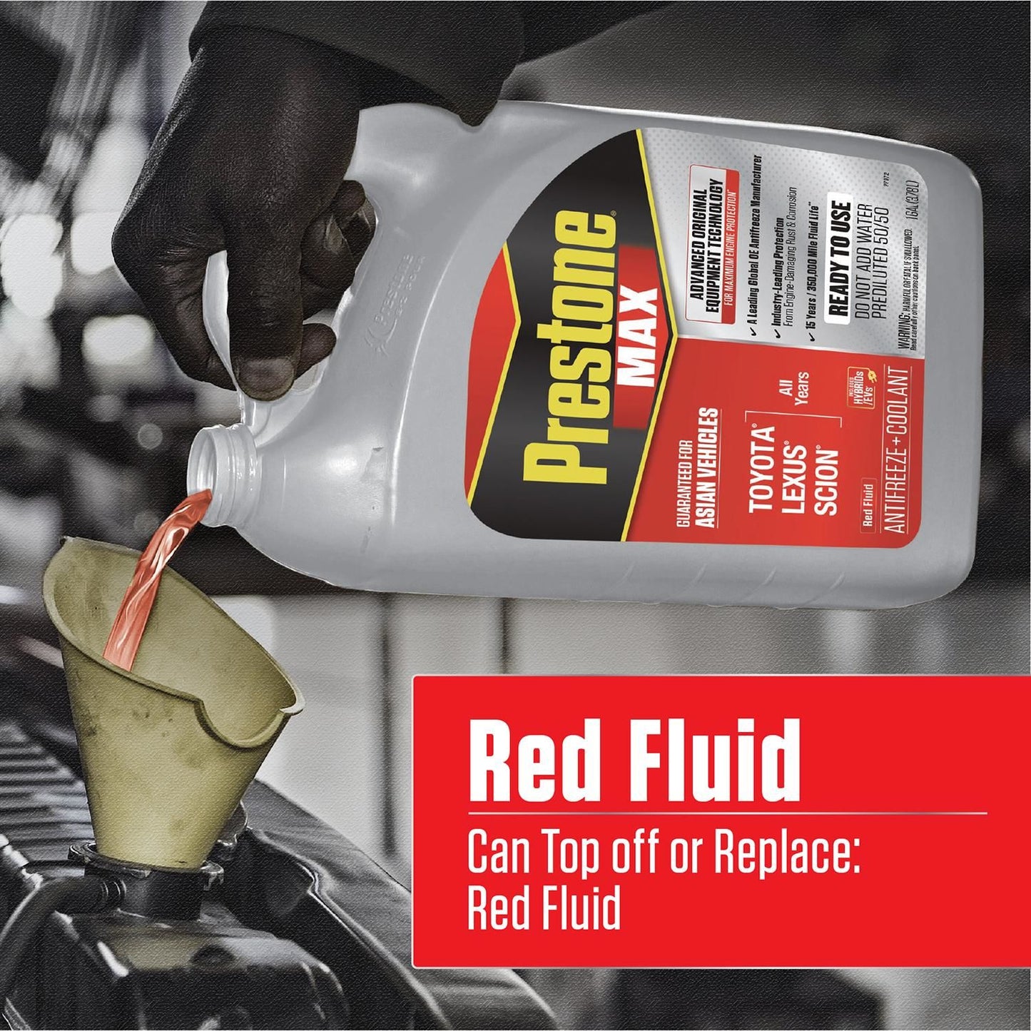COOLANT PRESTONE® MAX ROJO  50/50 GALON