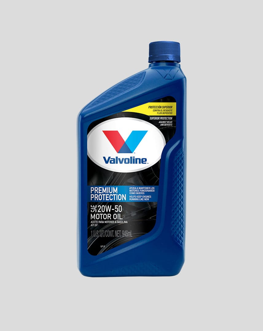 VALVOLINE 20W-50 ACEITE DE MOTOR MINERAL EN CUARTO DE 1 QTO