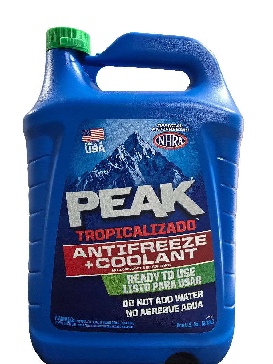 COOLANT ANTIFREEZE PEAK COLOR VERDE LIQUIDO DE RADIADOR