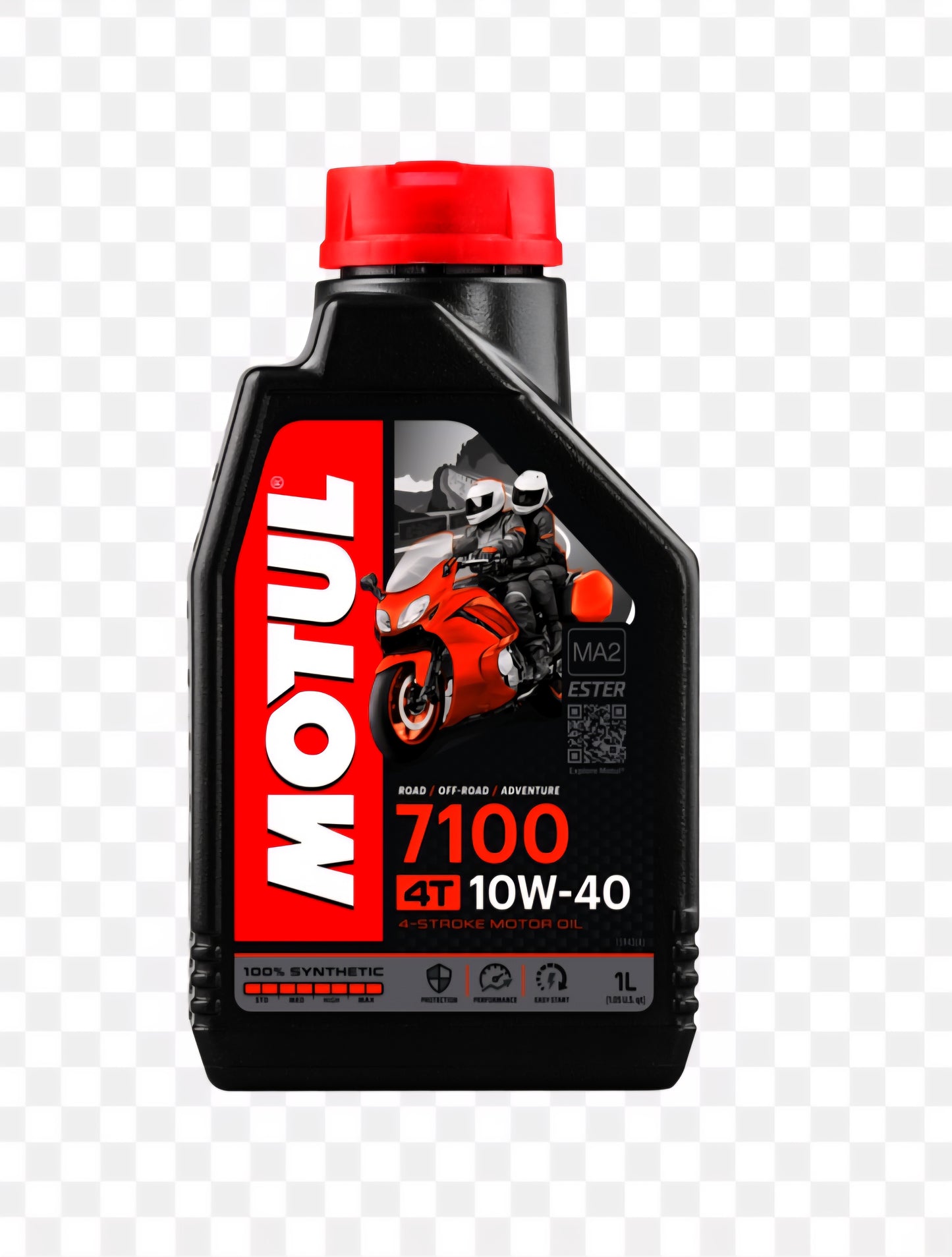 ACEITE MOTUL  FULL SYNTHETIC 7100 10W-40 4T 1LT