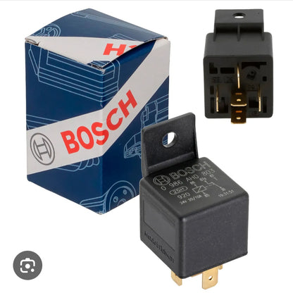 *S8* RELAY 5 PINES REL-250116 12V 40/30A UNIVERSAL DOBLE ACCION BOSCH