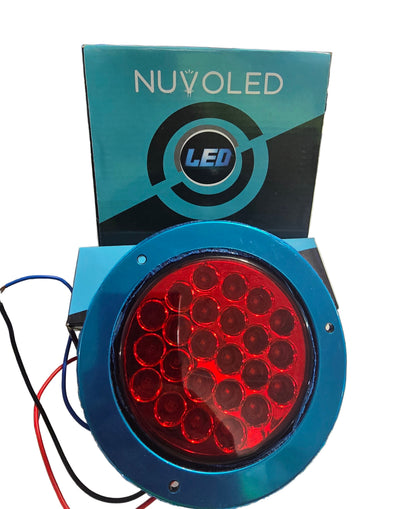 *L5* STOP REDONDO LED ROJO 12-24V STP-001 (UNIDAD) NUVOLED