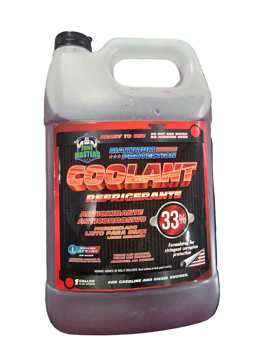 COOLAN ROJO MASTER  LIQUIDO PARA RADIADOR ECONOMICO 33/33