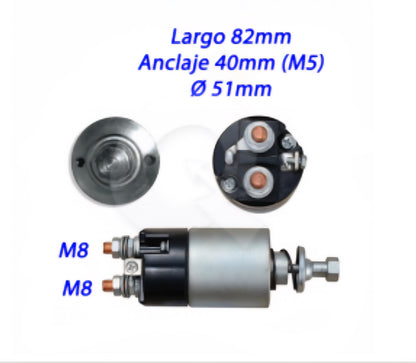SELENOIDE NISSAN SD22 1980-85 THERMOKING MOTOR ISUZU C SOL-1204