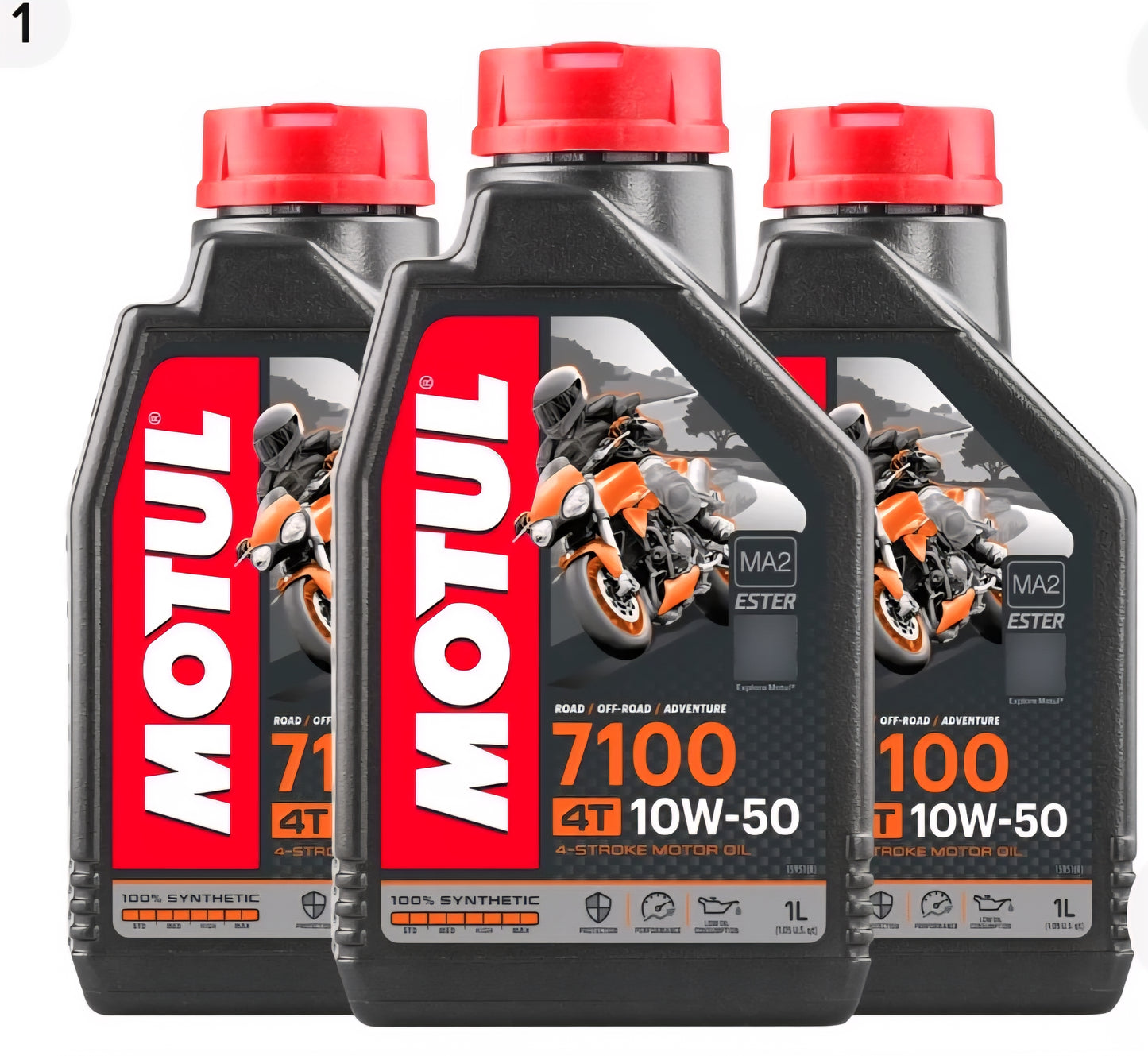 ACEITE MOTUL  FULL SYNTHETIC 7100 10W-50 4T 1LT