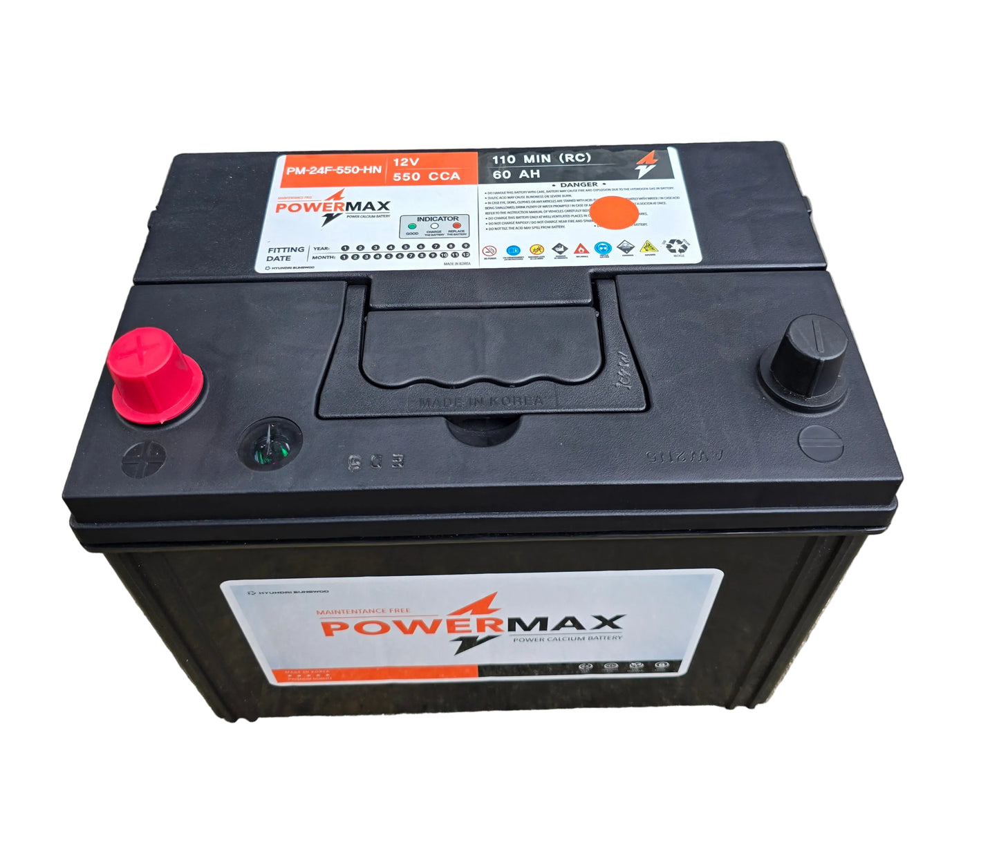 BATERIA POWERMAX PM-24F-550-CCA  L 90AMP