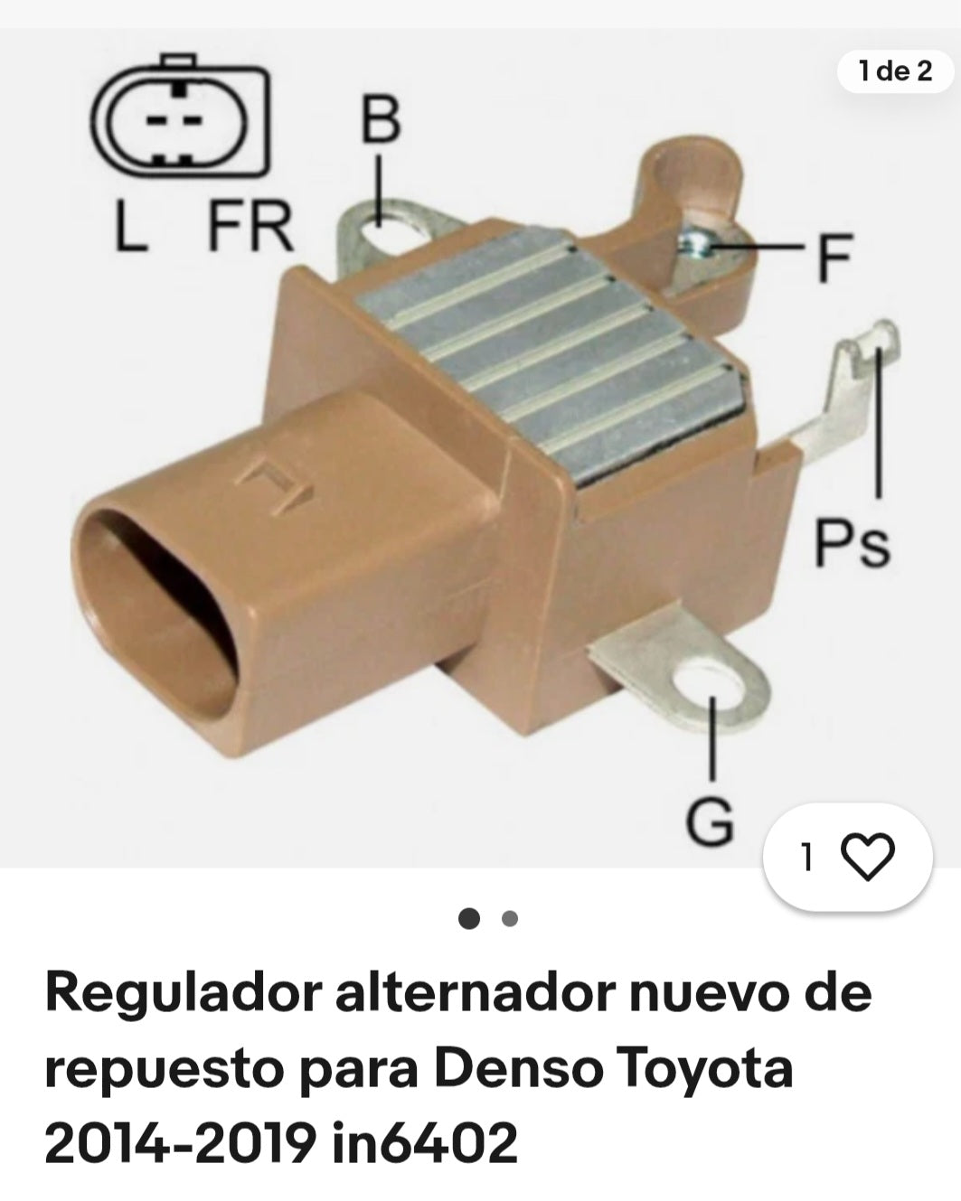 *S3-06* REGULADOR TOYOTA COROLLA 14-20 1.8 REG-7219-R VRH2005 107M 09-10 REGITAR