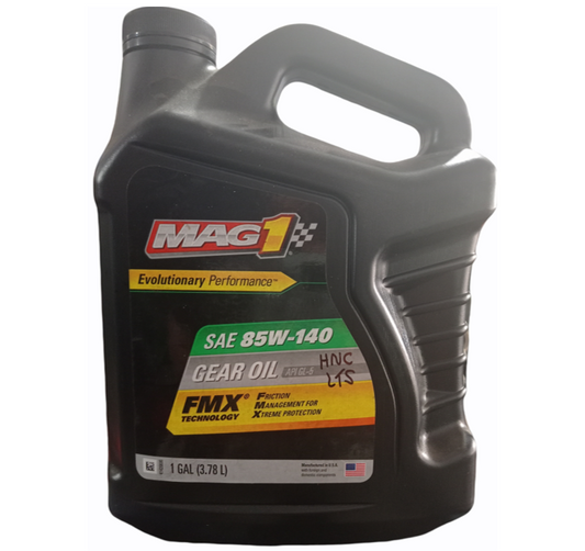 ACEITE CAJA MECANICA 85W-140 GALON 3.78L MAG1