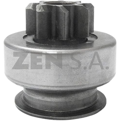 *F4*BÉNDIX (ZNP-0843)  MITSUBISHI OEM № 15871; № DIENTES: T 8, DIÁ.E PIÑÓN: G 28.2, LONG. 43; UTILIZADO EN: HYUNDAI, KIA, MITSUBISHI, SUZUKI...