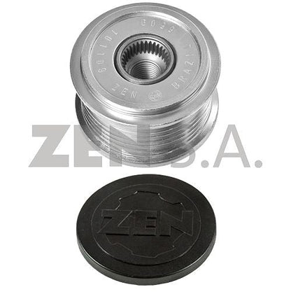 ZEN 5509 26 18 TENSOR DE DISTRIBUCION / POLEA RUEDA LIBRE (OAP) PARA ALTERNADOR DENSO 102211-2810;/5600 SE UTILIZA EN: TOYOTA HILUX SW4 3.0 D/3.0L D-4D/2.5L D-4D, HIACE IV 2.4 D-4D, LAND CRUISER 3.0 D-4D