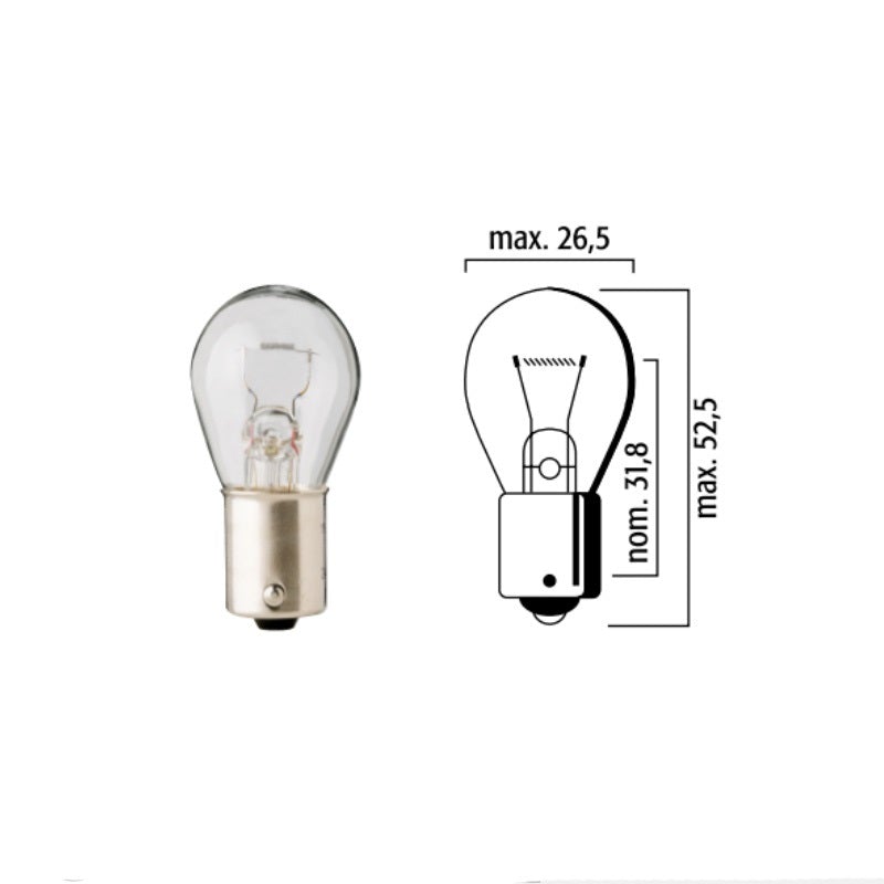 P21/5W 12V (5229) FLOSSER LAMPARAS CONVENCIONALES PARA VEHICULOS - 21/5 WATTS