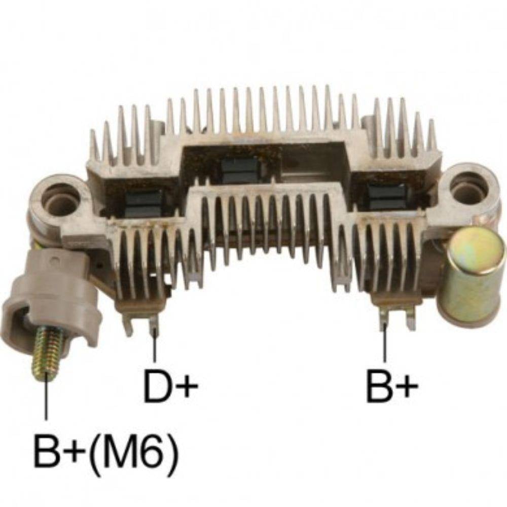 TRANSPO IYR9094 MANDO 70A RECTIFICADOR O PLACA DE DIODOS DE ALTERNADOR KIA SEPHIA 1.8L 98, 2000 MANDO 70AMP