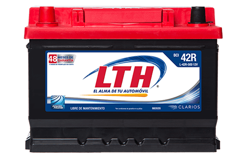 BATERIA LTH L-42R-500 12V ACUMULADOR PARA VEHICULO LIVIANO (85A)