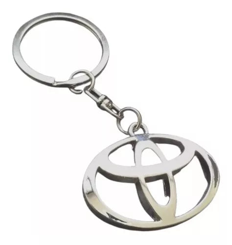 LLAVERO METAL TOYOTA CROMADO LLMX9201TY