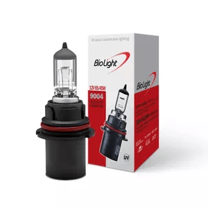 9004 12V (BIOLIGHT KM HB1) BOMBILLA HALÓGENA TIPO AMERICANA PARA FAROS - 65/45 WATTS