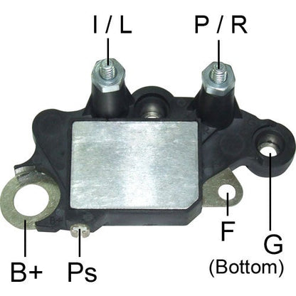 D1033 12V FORD, HEAVY DUTY (REGITAR) MÓDULOS DE IGNICIÓN DE ALTERNADOR: IR/IF DE LA SERIE DELCO 24SI HP‎