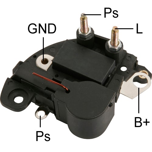 VRF153A 12V FORD LCV, CATERPILLAR (REGITAR) REGULADOR DE VOLTAJE PARA MOTOR-ALTERNADOR: MARELLI IR/IF