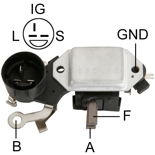 *S5*  REGULADOR DE VOLTAJE PARA: ISUZU, NISSAN R388R 24V (REGITAR)