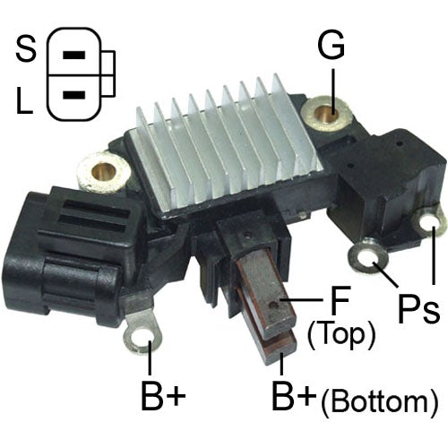 **IH744-15718 (TRANSPO) REGULADOR DE VOLTAJE PARA: HONDA, ISUZU,SENTRA,ALTIMA