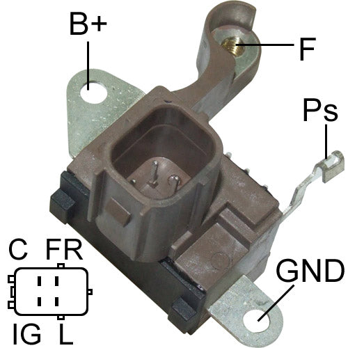 *S4* IN6365 REGULADOR DE ALTERNADOR HONDA, MRF DENSO