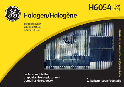 GE Standard H6054 - Bombilla halógena de repuesto para faros delanteros (1 unidad)