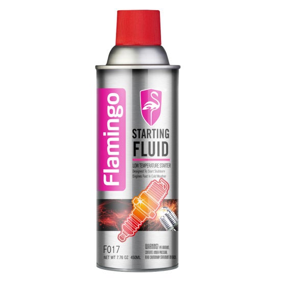 FLAMINGO® F017 LÍQUIDO DE ARRANQUE PARA EL CUIDADO DEL AUTOMÓVIL