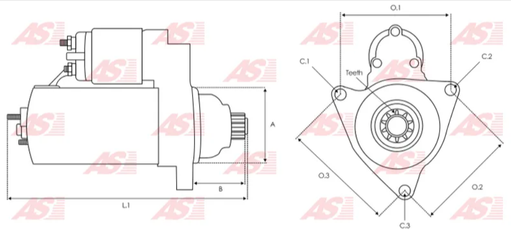 NIPPON WL01-18-400-W MOTOR DE ARRANQUE NUEVO; REEMPLAZO PARA: DENSO; COMPATIBLE CON: FOR RANGER 2.5 DIESEL /4X4 TD, TDDi, MAZDA BT-50/B 2500 2.5 DIESEL 4WD...