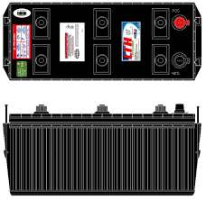 BATERIA L-4D-1000 LTH