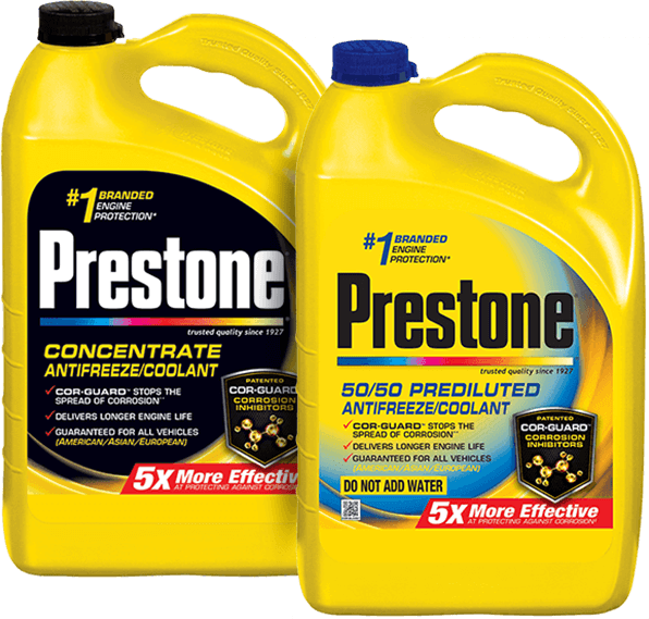 COOLANT PRESTONE REFRIGERANTE 50/50  LARGA DURACION