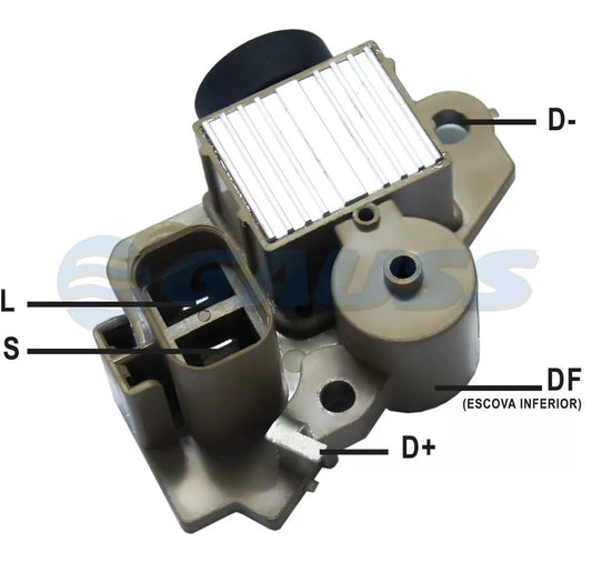 REG-7248-R REGULADOR DE VOLTAJE MRF MANDO, HYUNDAI 12V